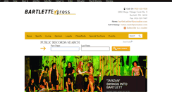 Desktop Screenshot of bartlett-express.com